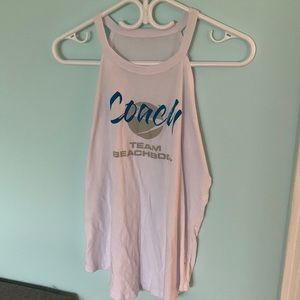 team Beachbody coach halter tank - L